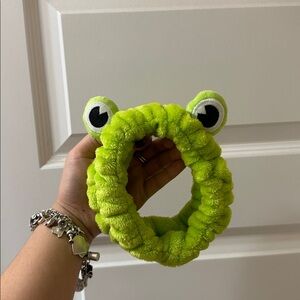Green Frog Plush Headband